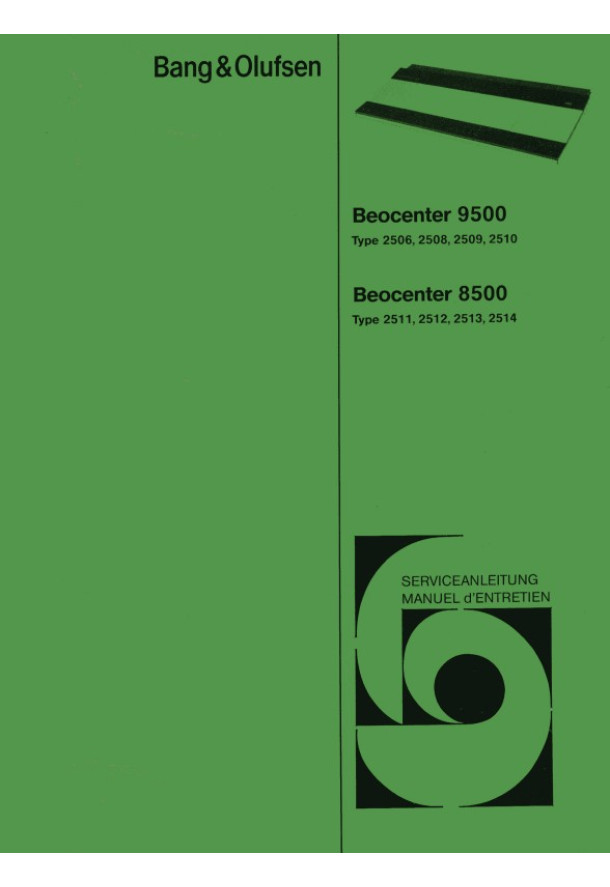 BeoCenter 9500, BeoCenter 8500